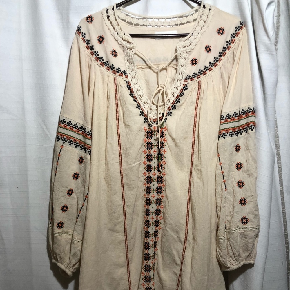 Zara Women’s Tribal Ethnic Dress Size Large